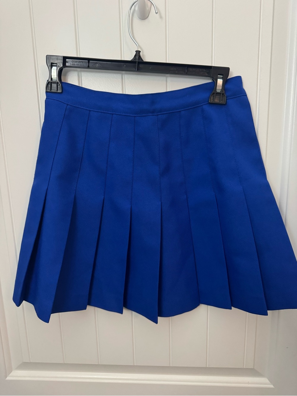 Vintage Reebok Women’s Blue Pleated Tennis Skirt Size 6 F